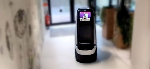 Around robot navigating in an NLE building